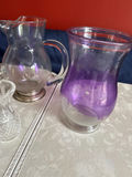 Assorted Glassware: pitchers and vases - thumbnail 1 of 2