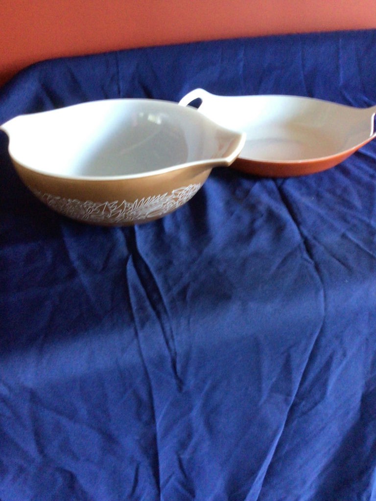Marcrest Oven-Proof Stoneware Casserole with Lid and Orange Oval Baker - image 3 of 10