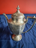 Vintage metalware and ceramic pitcher set - thumbnail 4 of 7