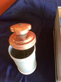 Cookie spritzer with metal hardware components with copper cap and threaded shaft - thumbnail 2 of 2