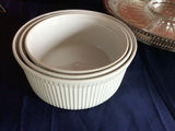 Ramekins, Glass Plates, and Silver Serving Platter - thumbnail 3 of 5