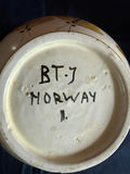 Vintage metalware and ceramic pitcher set - thumbnail 6 of 7