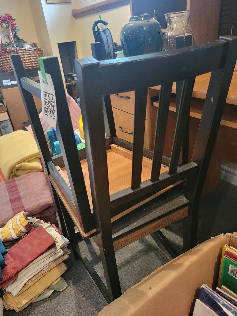 Wooden Chair Frame with Measurements - image 1 of 3