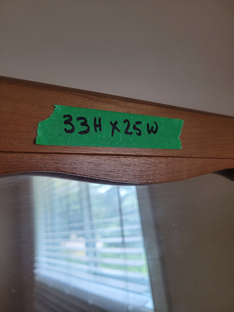 Wooden Dresser with Mirror - image 8 of 9
