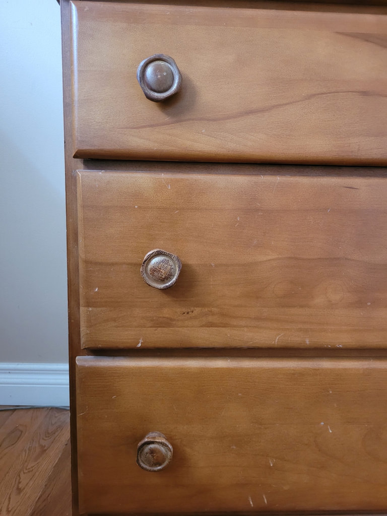 Wooden Three-Drawer Chest - image 7 of 8
