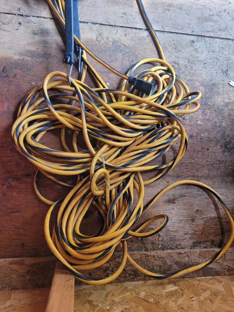 Assorted Extension Cords and Electrical Cables - image 14 of 14