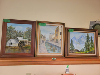 Three Framed Landscape Paintings - Image 1 of 1