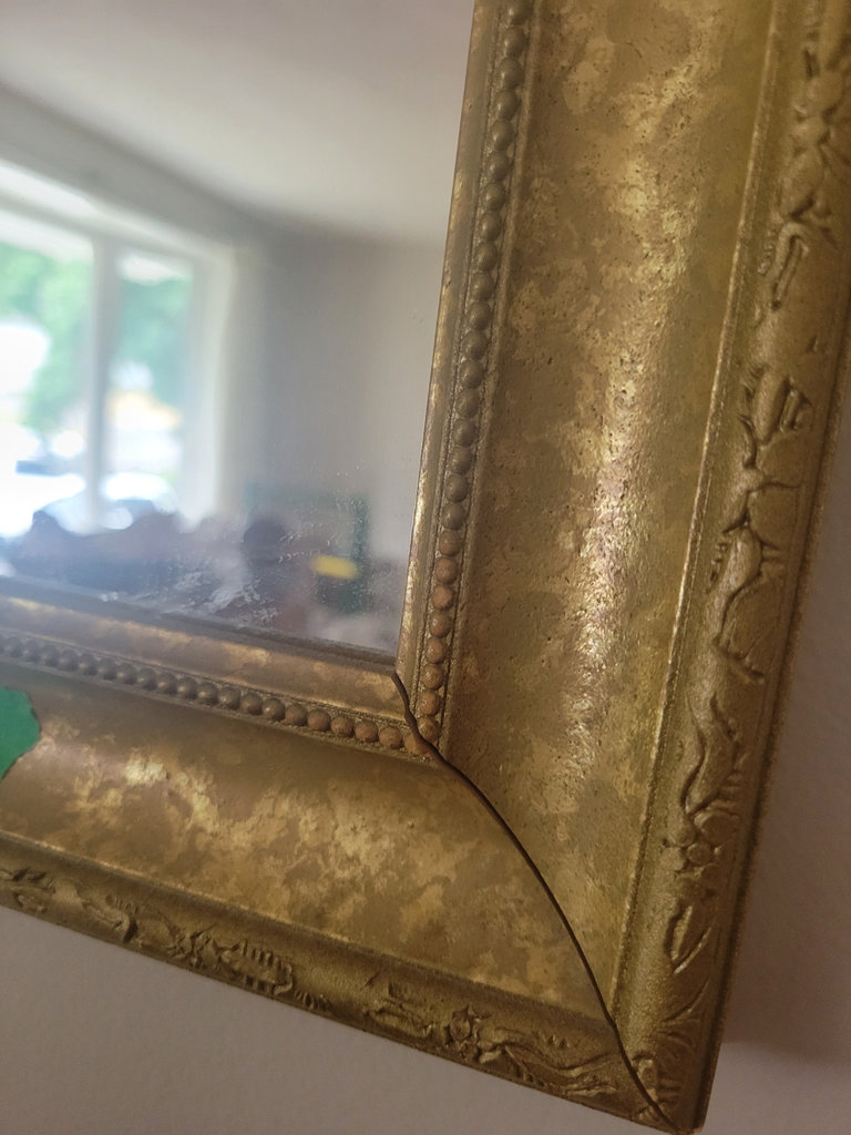 Antique Decorative Mirror Frame - image 2 of 2