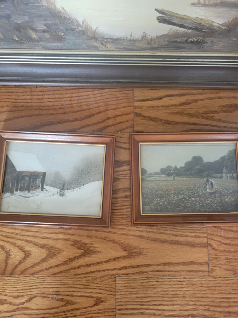 Three Framed Landscape Paintings - image 2 of 2
