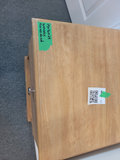 Wooden Nightstand with Single Drawer and Open Shelf - thumbnail 2 of 2