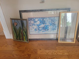  Art Pieces and Glass Frame - thumbnail 1 of 1