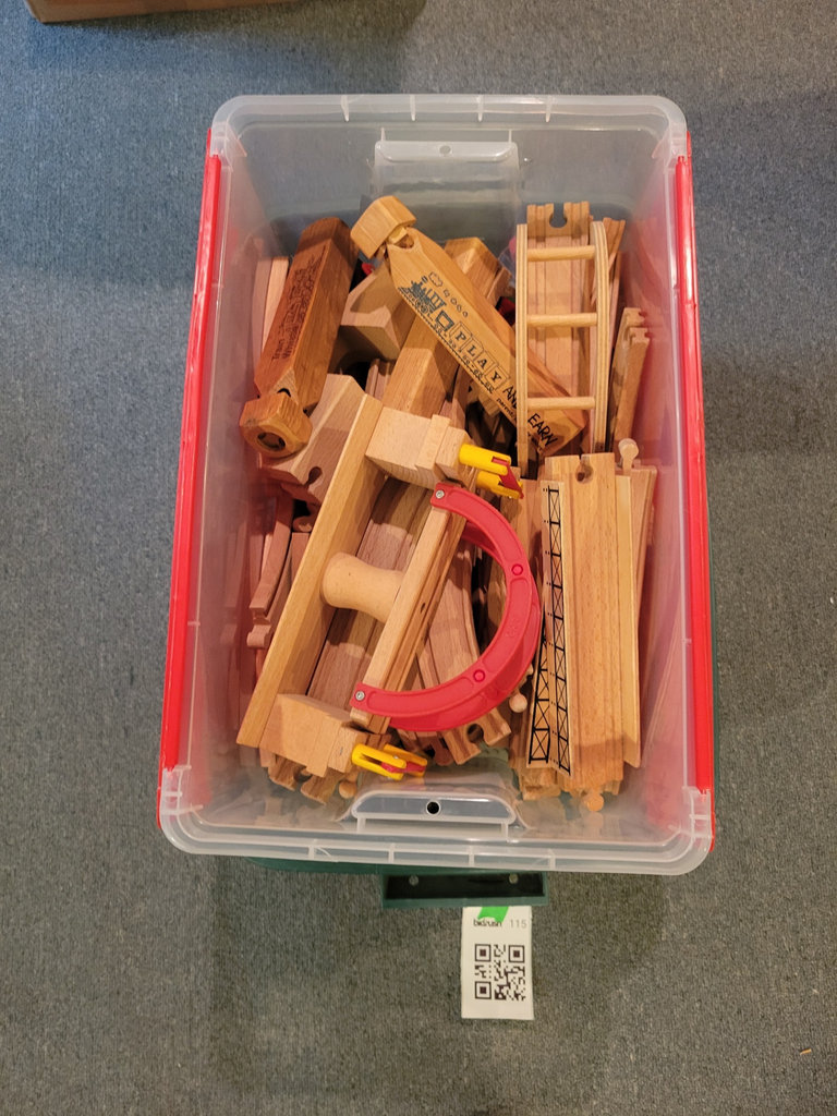 Lego, Wooden train tracks, Children's Books and Craft Supplies - image 4 of 5