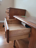 Wooden Side Table with Drawer and Shelf - thumbnail 7 of 9
