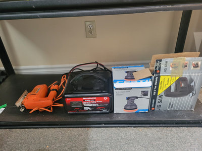 Battery Charger, Orbital Sander, and Jigsaw - Image 1 of 3