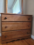 Wooden Dresser with Mirror - thumbnail 4 of 9