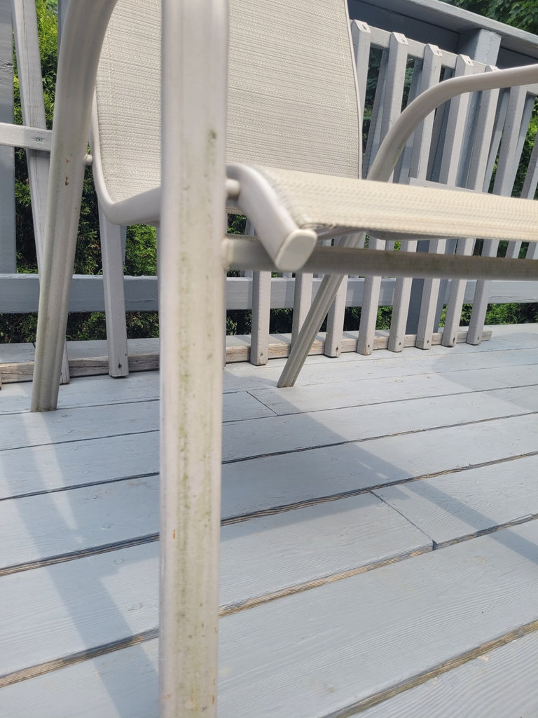Outdoor Patio Table Set with Umbrella and Two Chairs - image 10 of 15