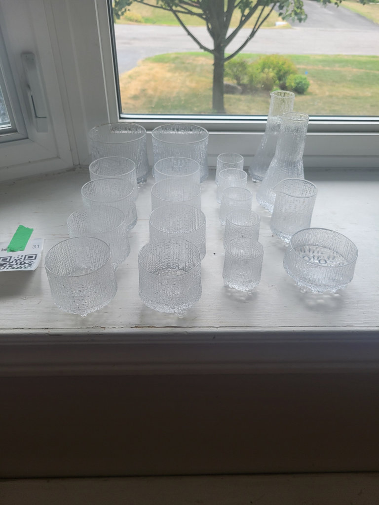 Textured Glassware Set - image 1 of 4