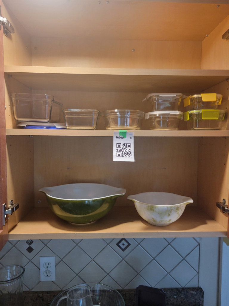 Glass and Ceramic Mixing Bowls with Storage Containers - image 1 of 1