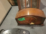 Two Wooden Mantel Clocks - thumbnail 2 of 2