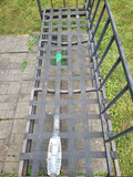 Metal Frame Couch  x2 with Glass Top Table  - thumbnail 9 of 14
