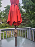 Outdoor Patio Table Set with Umbrella and Two Chairs - thumbnail 2 of 15