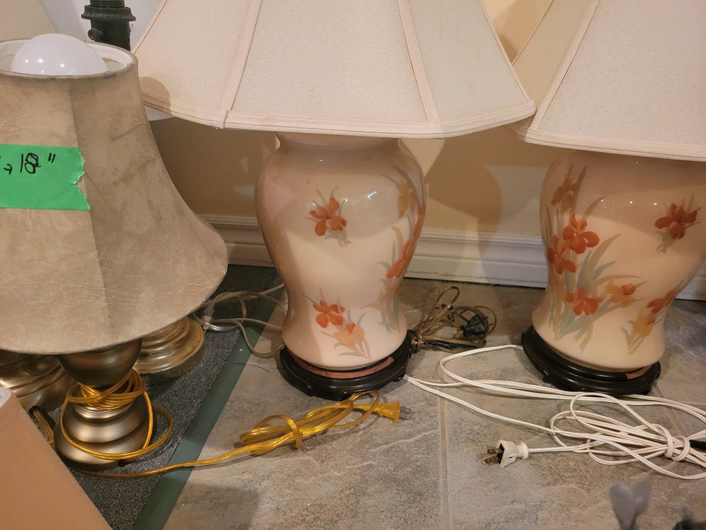 Table Lamps with Various Bases and Shades - image 2 of 4