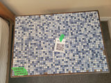 Wooden Table with Mosaic Tile Top - thumbnail 2 of 2