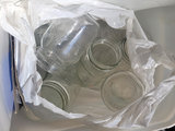 Large Black Enamel Pots with Glass Canning Jars  - thumbnail 6 of 10