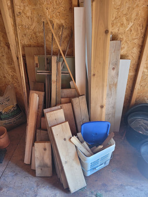 Assorted Wooden Boards and Scraps - Image 1 of 10