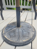 Outdoor Patio Table Set with Umbrella and Two Chairs - thumbnail 9 of 15
