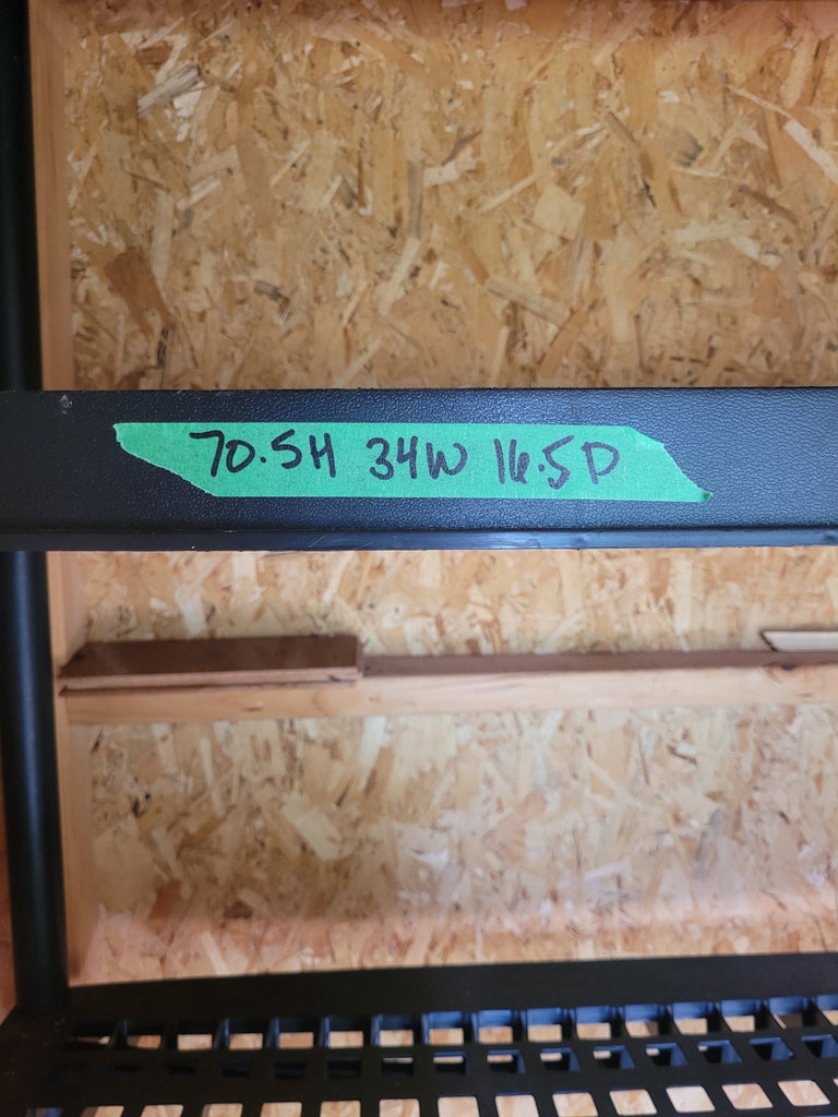 Black Plastic Five-Shelf Storage Unit - image 7 of 7
