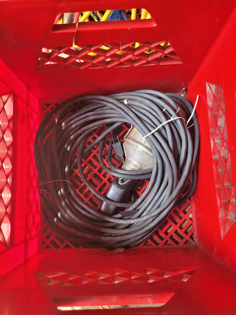 Assorted Extension Cords and Electrical Cables - image 2 of 14
