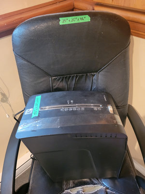 Office Chair and Paper Shredder - Image 1 of 3