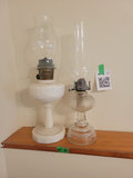 Two Decorative Oil Lamps - thumbnail 1 of 2