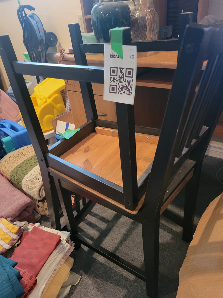 Wooden Chair Frame with Measurements - image 2 of 3