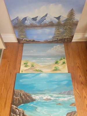 Three Landscape Paintings - Image 1 of 1