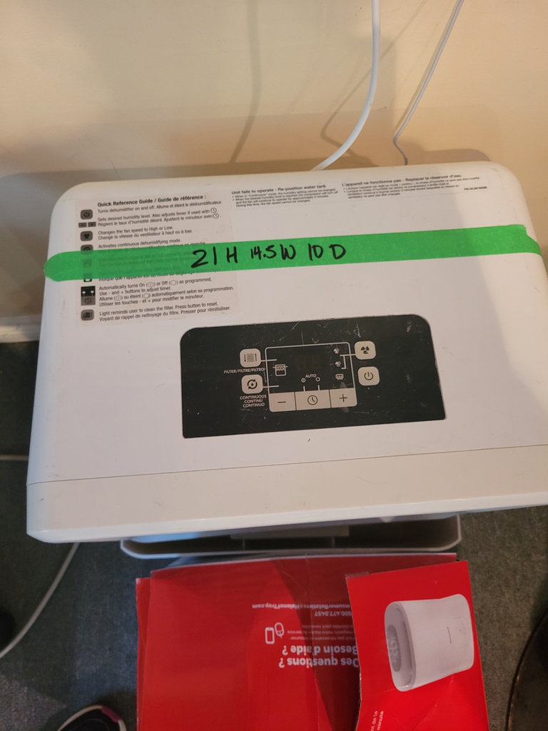 Dehumidifier, Humidifier, and Small Electric Fan - image 1 of 3