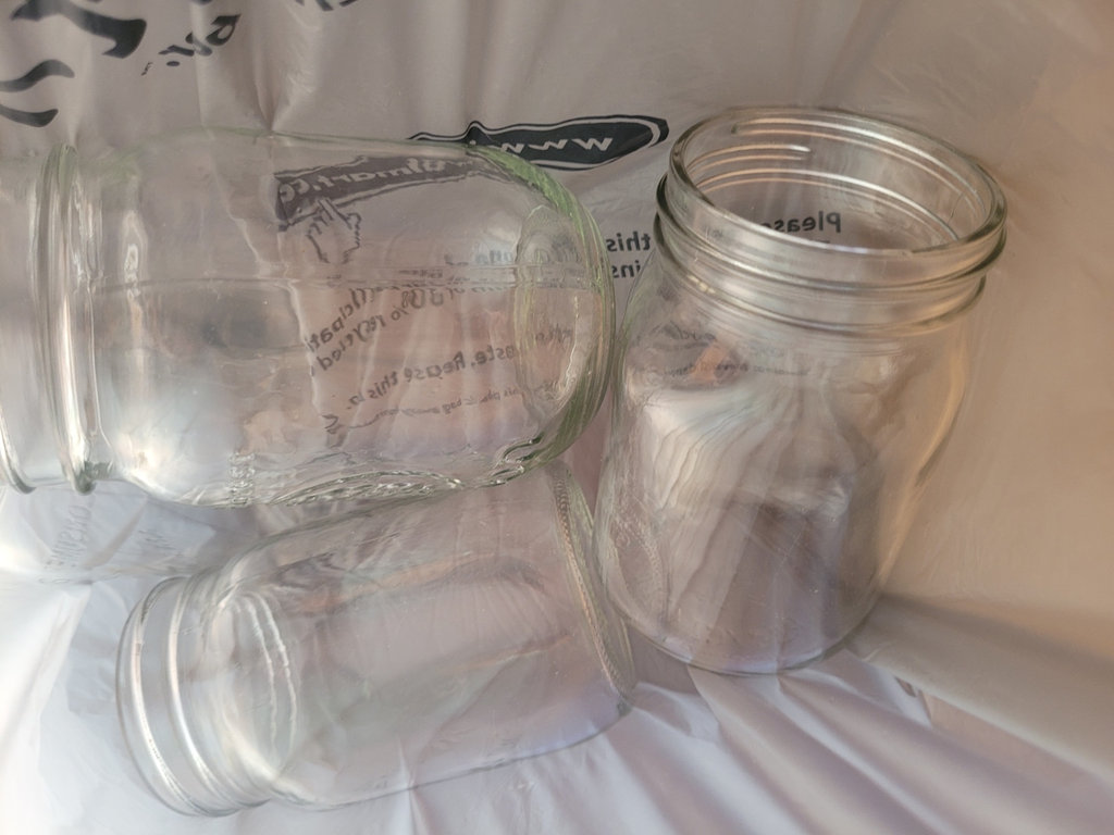 Large Black Enamel Pots with Glass Canning Jars  - image 8 of 10