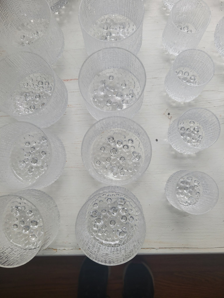 Textured Glassware Set - image 2 of 4
