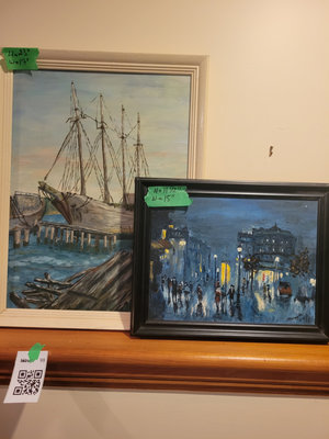Two Framed Paintings - Image 1 of 1