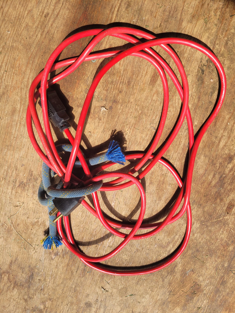 Assorted Extension Cords and Electrical Cables - image 8 of 14