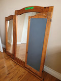 Tri-Fold Wooden Mirror Frame - thumbnail 5 of 7