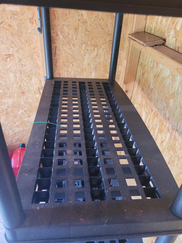 Black Plastic Five-Shelf Storage Unit - image 4 of 7