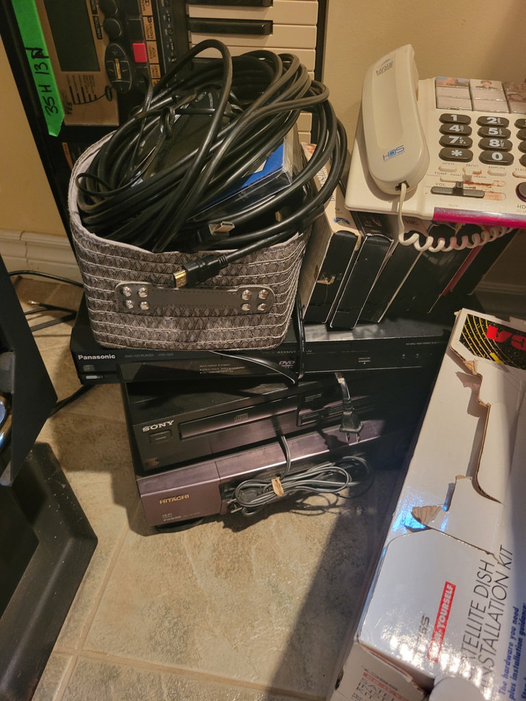 Keyboard, Satellite Dish Installation Kit, Electronics, and Telephone - image 3 of 3
