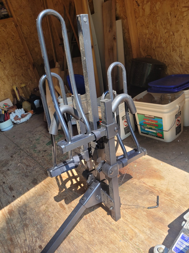 Hydraulic Trolley Jack and CCM Bike Rack - image 6 of 9