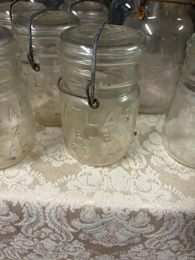 23 Atlas Vintage Glass Canning Jars - image 2 of 2