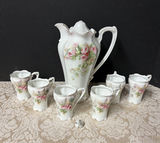 RS Prussia Vintage Chocolate Pot/Cups - thumbnail 1 of 3