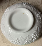 Vintage Fruit Motif Milk Glass Bowl - thumbnail 4 of 4