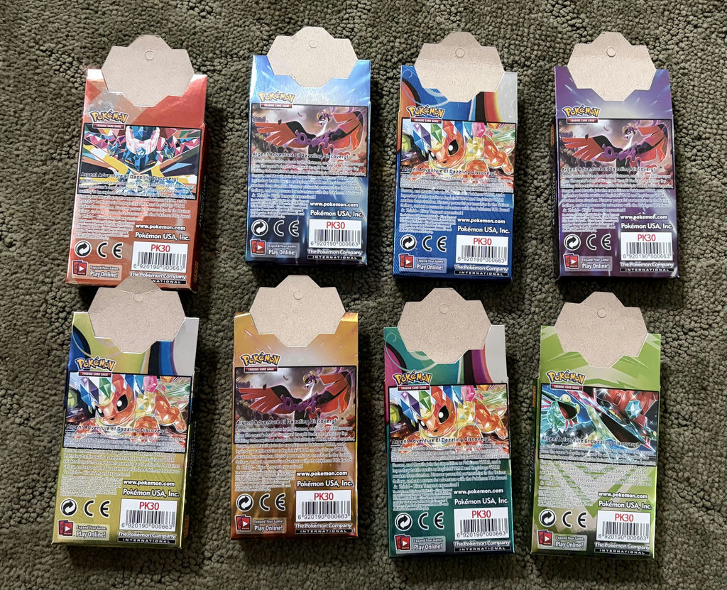 8 Pokemon Trading Card Game Deck Boxes - image 2 of 2