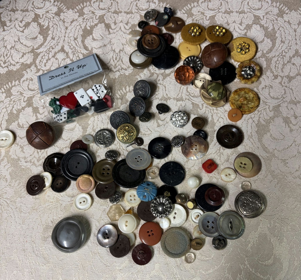 Vintage Buttons - image 1 of 3